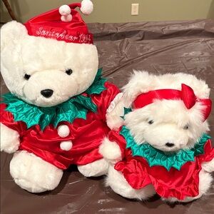 1994 Santa Bear Dayton Hudson Mr & Mrs